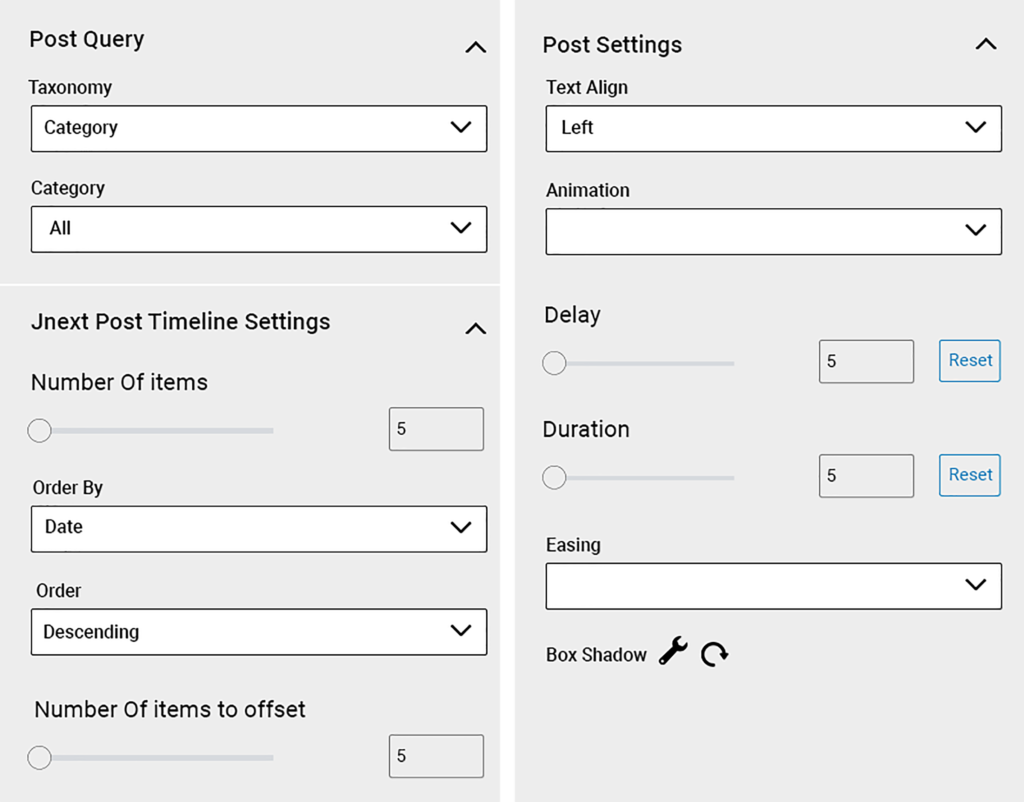 Custom-Post-Type Timeline