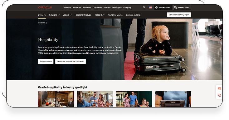 Oracle MICROS Simphony + Hospitality AI